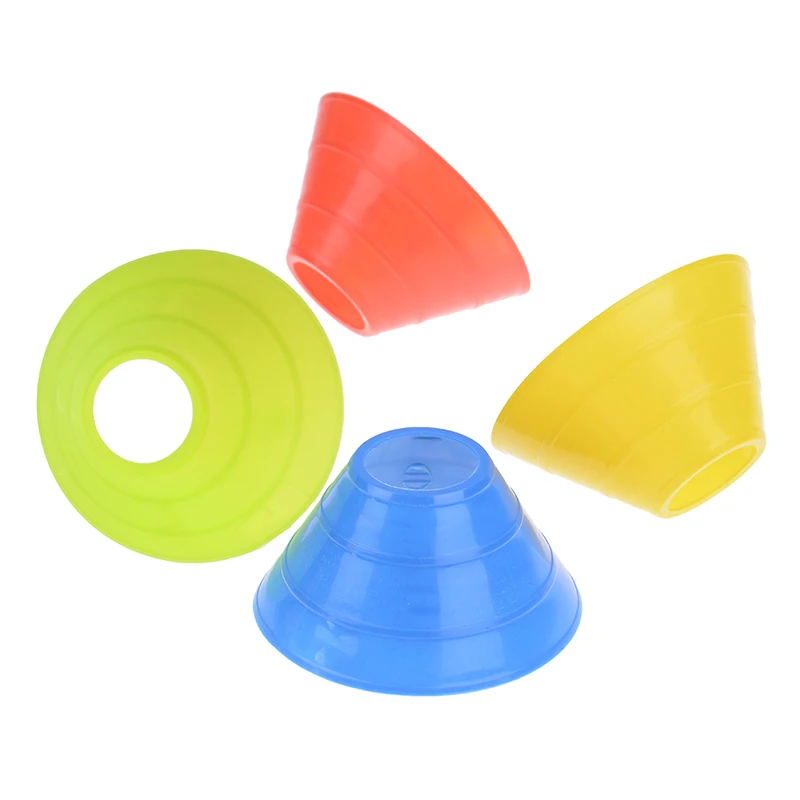 Cones Marker Discs, Soccer and Football Training Tools, Sports Entertainment Accessories, 5Pcs