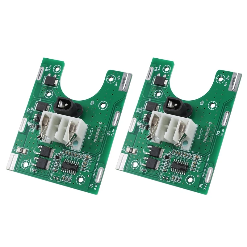 2 Pcs 21V 5 Series Lithium Battery Protection Circuit Board XL-MH99V5 Power Tools Battery Module