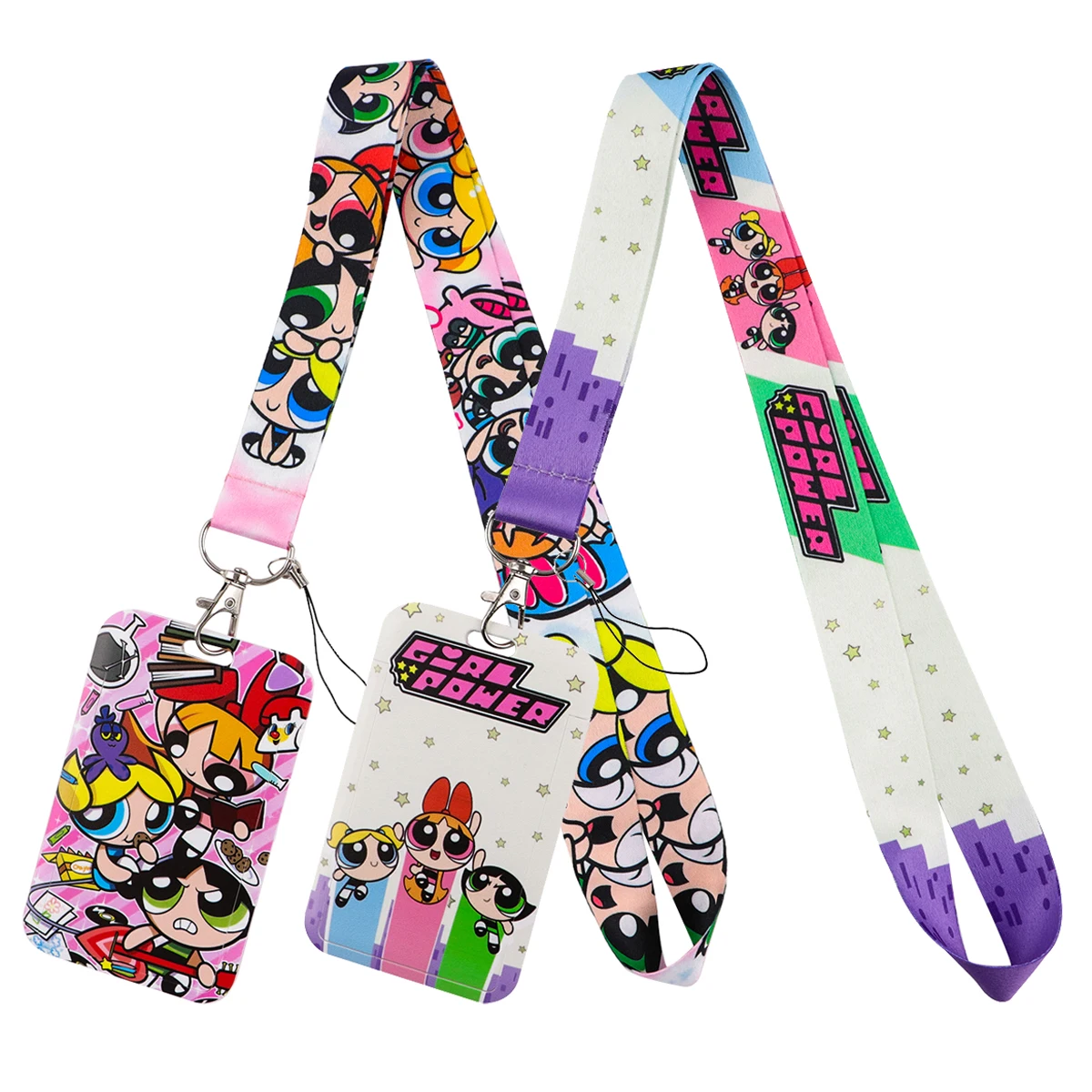 

Cartoon Lanyard Card Holder Neck Strap for key ID Card Phone Straps Badge Holder DIY Hanging Rope Neckband Accessories