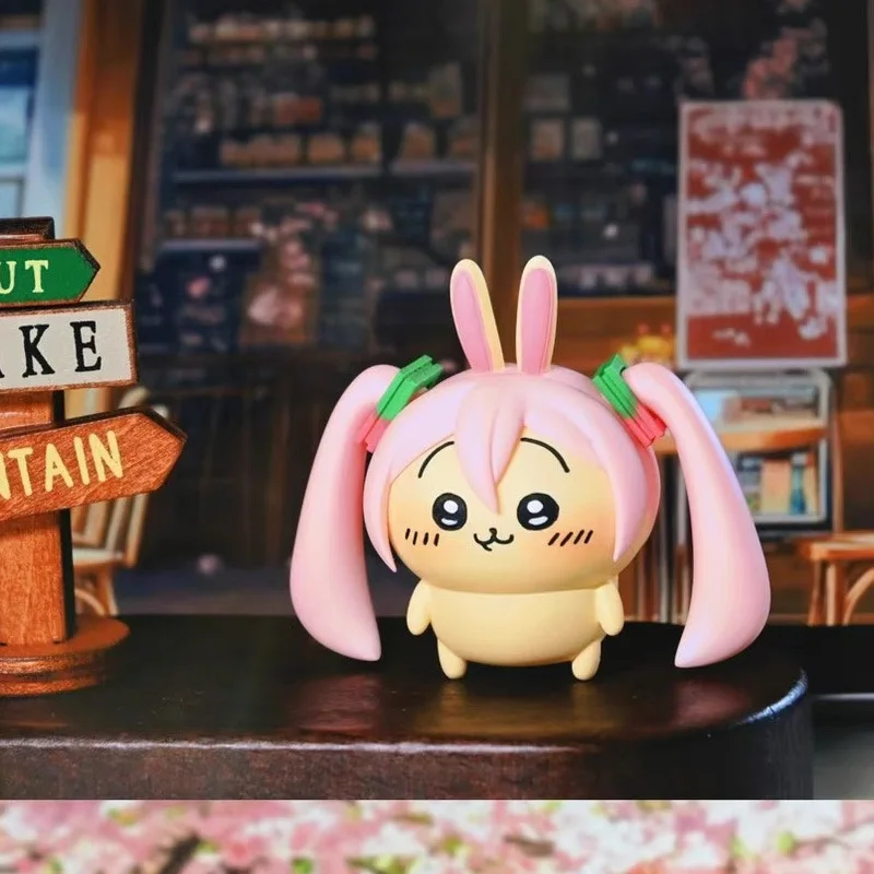 مجموعة سلسلة مفاتيح على شكل شخصية الرسوم المتحركة اللطيفة من Chiikawa - Usagi وHachiware Hatsune Momonga والمزيد |   هدية قلادة لعبة كاواي القابلة للجمع