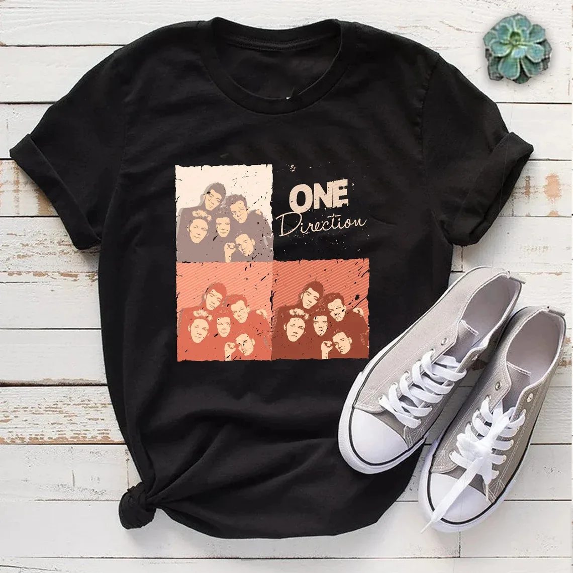 

One T Shirt Direction Pop Rock Cotton Size S 234XL US322