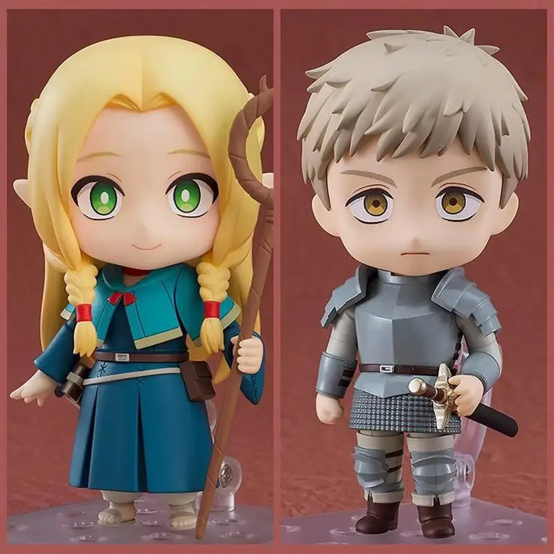 Versión Q de Delicious In Dungeon: Chibi Laios Touden # 2375 Marcille Donato # Figura de acción articulada en caja con 2385 rostros intercambiables