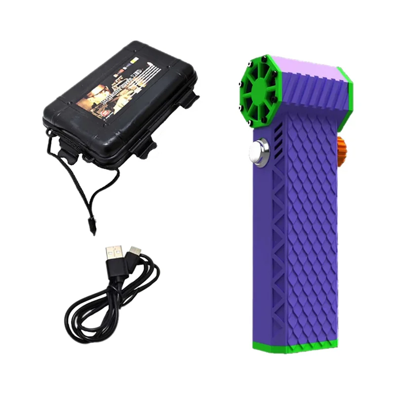 A94E-Mini Turbofan 110000RPM Convenient Handheld Turbofan High-Speed Brushless Motor Dust Blower Stepless Speed Violent Fan