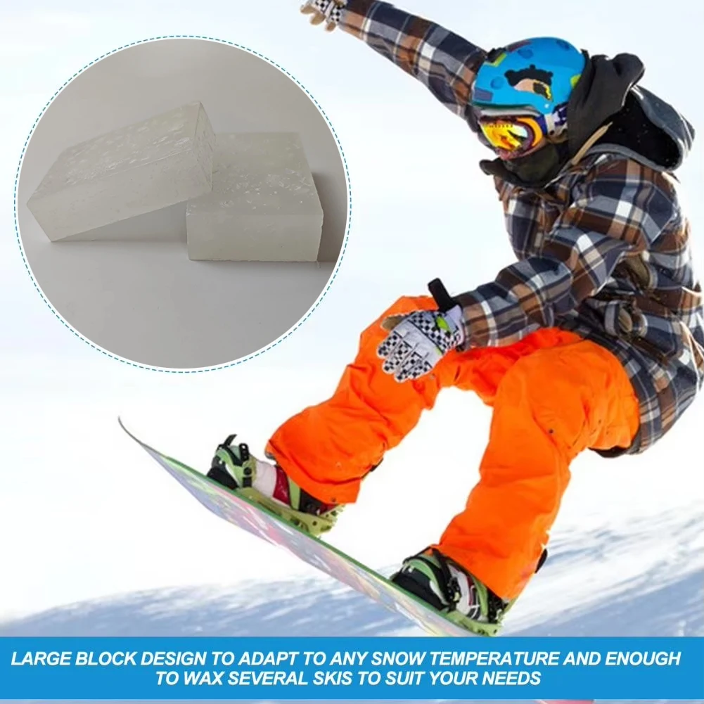 Acelerar cera de esqui 2025 cera de temperatura total acessórios de snowboard ferramentas de esqui reduzindo a fricção e vedação cera protetora