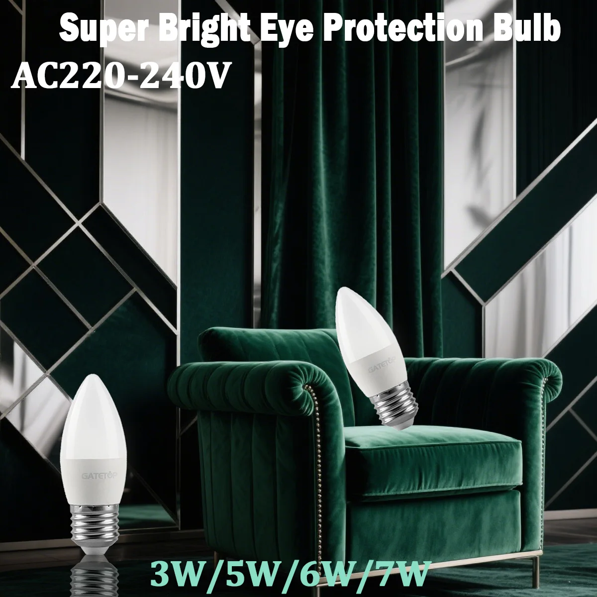 

1-10 шт. лампа-свеча Lampadine Led E27 LED 220 В 3 Вт 5 Вт 6 Вт 7 Вт лампы для внутреннего декоративного освещения для спальни и гостиной