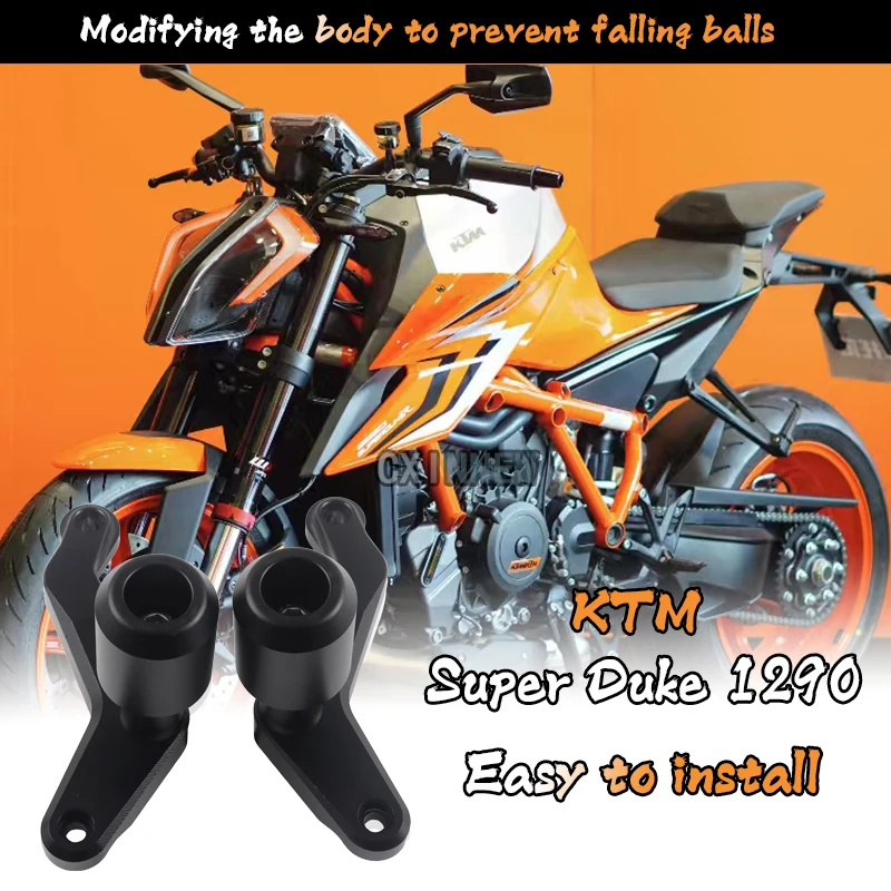 Motorcycle frame crash pads are suitable for KTM Super Duke 1290 Super Duke R/RR 2020-2023 crash shaft engine stator slide prote