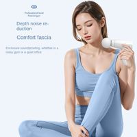 Electric Deep Tissue Massager Handheld Mini Electric Fascia Massager 3 Levels Adjustable Portable Deep Tissue Massagegun Women