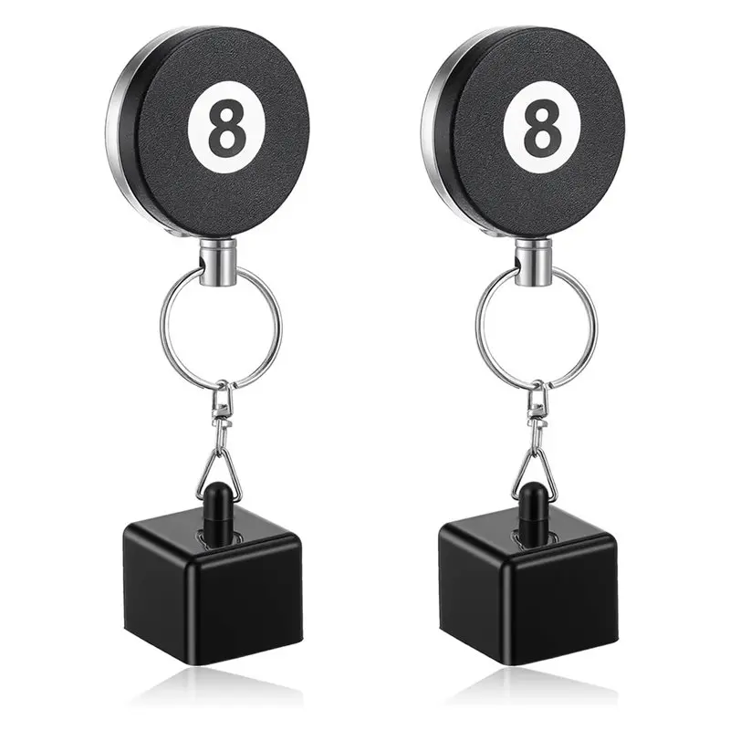 

Dropship-Retractable Cue Chalk Holder-2 Pcs-Pool-Snooker Billiards Accessories Chalk Holders