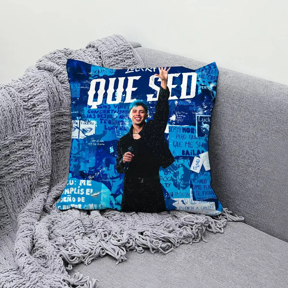 

Rapper L-Luck Ra QUE SED 30x30cm 45x45cm Pillow Case Decor Protective Covers Comfortable Soft For Sofa Living Room Home Office