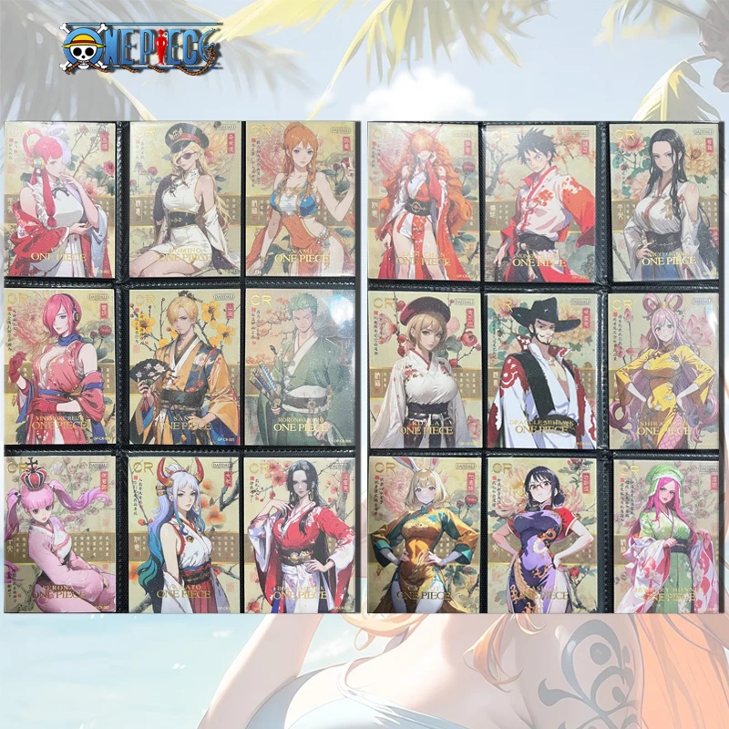 Kabago ONE PIECE CR card Chapter VIII Monkey D. Luffy Nami Perona Yamato Sanji UTA boy Toy collection Birthday Christmas gifts