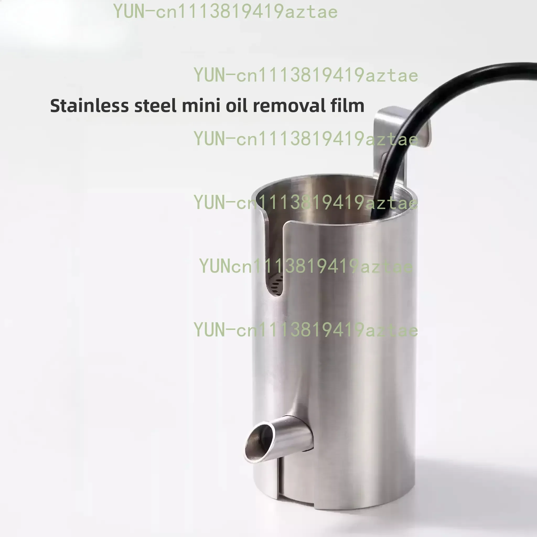 Mini Fish Tank Oil Film Remover Stainless Steel Internal Filter Pump Electric Surface Skimmer Aquarium Accessory
