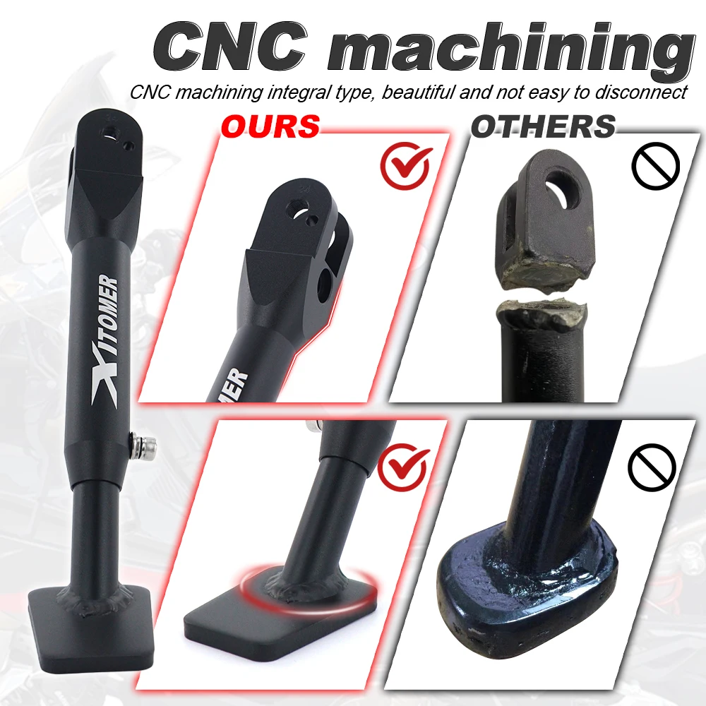 

Adjustable Kickstand Foot Side Stand Motorcycle S1000R 2021-2026 S1000RR 2018-2026 M1000RR 2020-2026 M1000R 2022-2026 For BMW