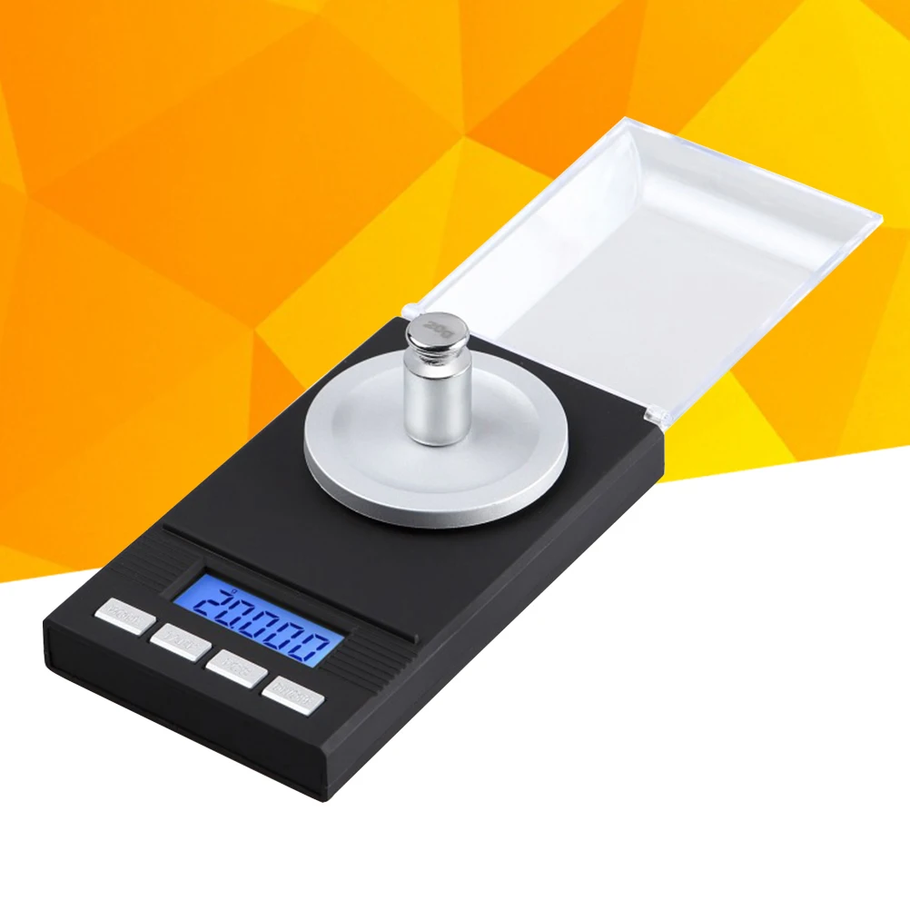 

Electronic Jewelry Scale 20G 0.001G Precision Scale Compact Lcd Backlight Fast Measurement For Gold Medicinal
