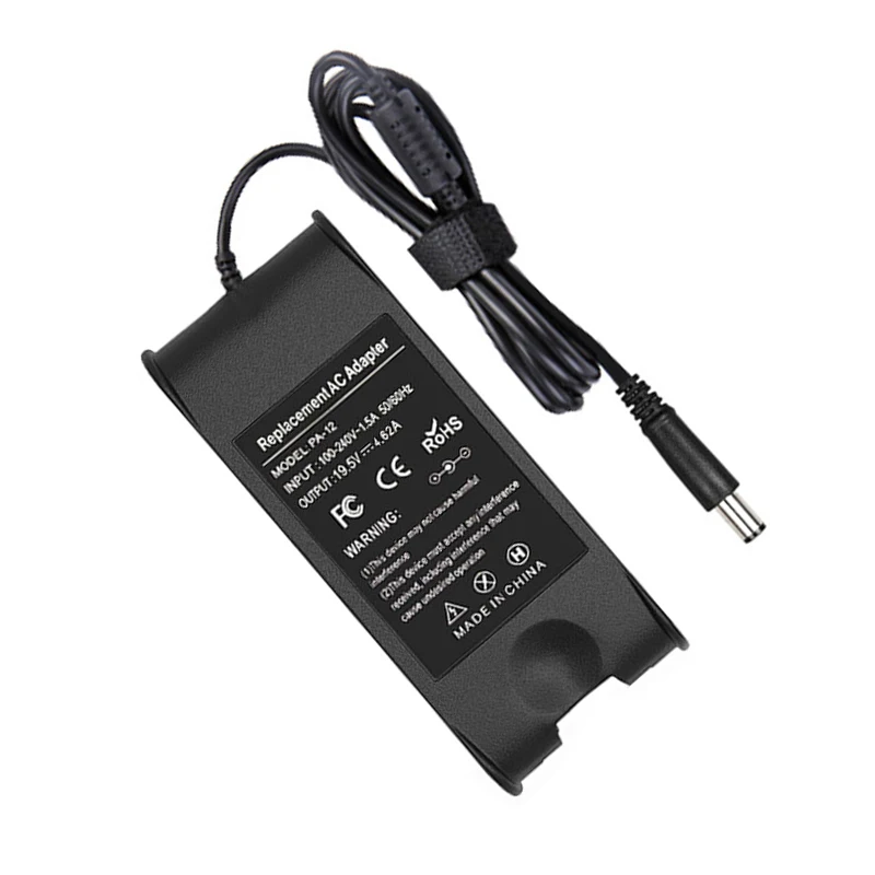 19.5V 4.62A 90W Laptop Adapter For Dell E4300 E5410 E6320 E6400 E6430 3521  Inspiron N5110 Power Supply Charger DC 7.4*5.0mm