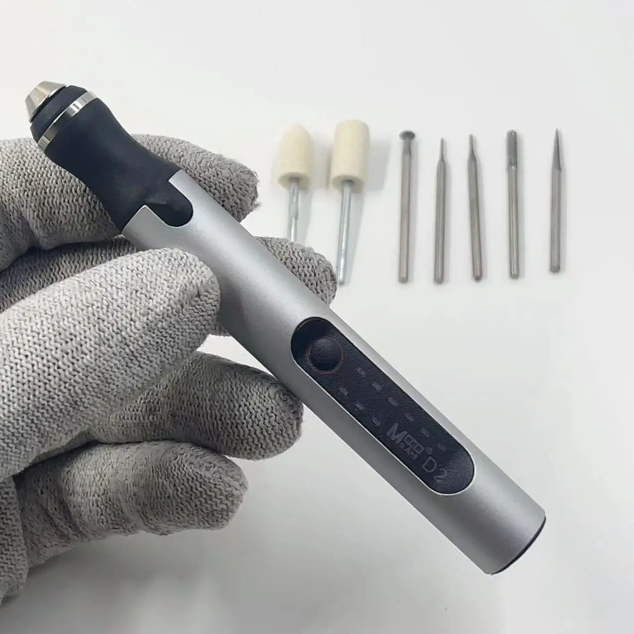 MaAnt D2 Electric Grinding Pen Intelligent Charging Engraving Pen Phone CPU IC Polishing Lattice Cutting Tool OCA Remover set