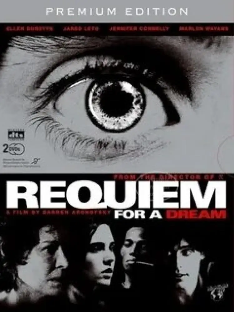 Requiem for A Dream Classic Movie Canvas Painting Poster for Home Decor living room wall art for bed room