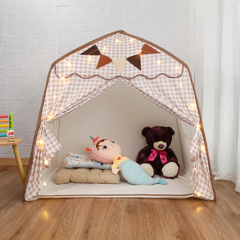Jouets tente pour enfants bébé filles princesse château pliable enfants intérieur extérieur jouer tente chambre Playhouse tentes