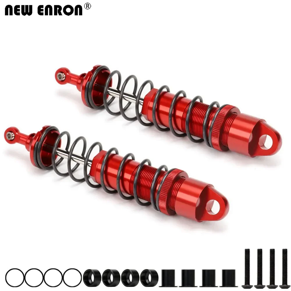 ENRON 알루미늄 6061 CNC 완충기 댐퍼 9660 9661, 1:8 RC 자동차 Traxxas 트럭 SLEDGE 95076-4 용, 98-128mm, 108-137mm, 신제품