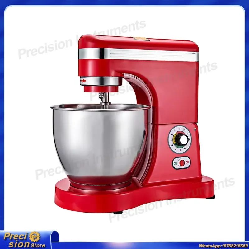For 7L Stainless Steel Egg Blender Mixer Food Processor Kitchen Appliance Commercial Grade Heavy Duty Stand Mixer With