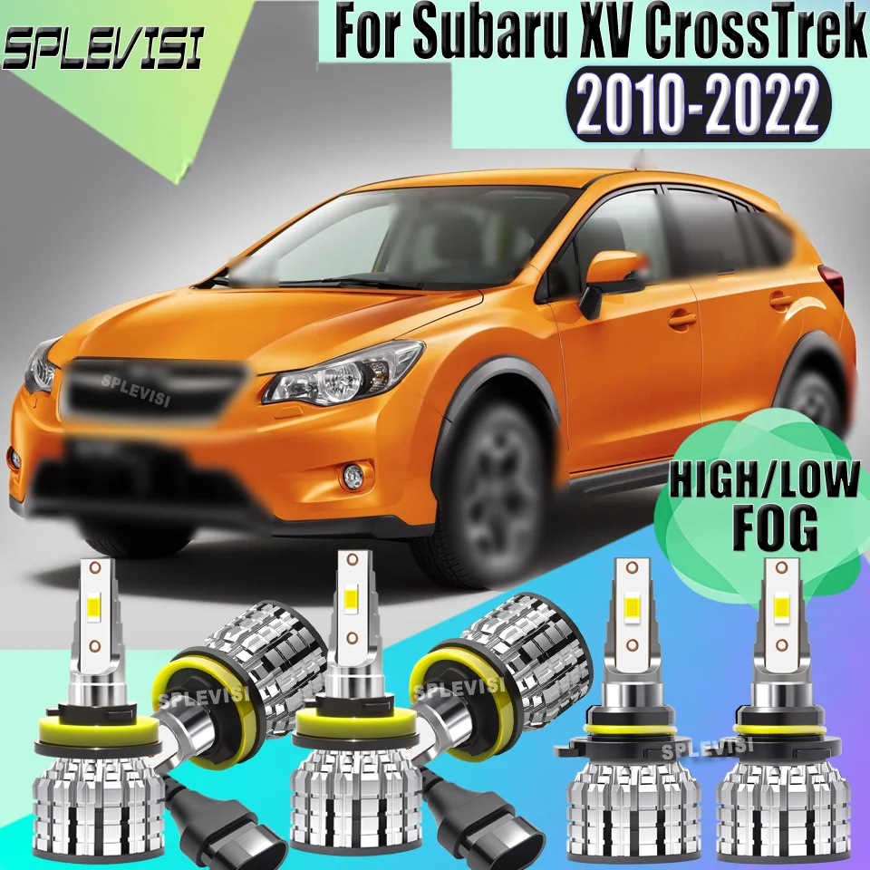 

Светодиодные фары авиационного класса, противотуманные фары 6000K, IP67, водонепроницаемые для Subaru XV CrossTrek 2010 2011 2012 2013 2014 2015 2016-2022