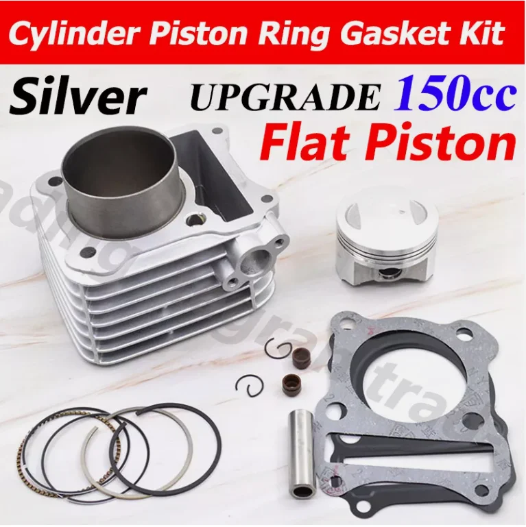 high quality 62MM MOTOCYCLE Big Bore Cylinder Piston Kit 150CC For Suzuki GN125 EN125 GS125 GZ125 DR125 TU125 KLX125 GN GS150