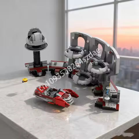 608pcs MOC Senate Duel Version 1 Star Battle Model Toys Building Blocks Construction Christmas Gift Assemble DIY Idea Brick