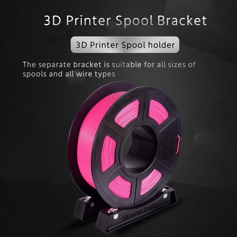 3D Printer Filament Spool Holder Bearing Design Mount Rack Bracket For PLA/ABS/Nylon/Wood/TPU/Other 3D Printing Material