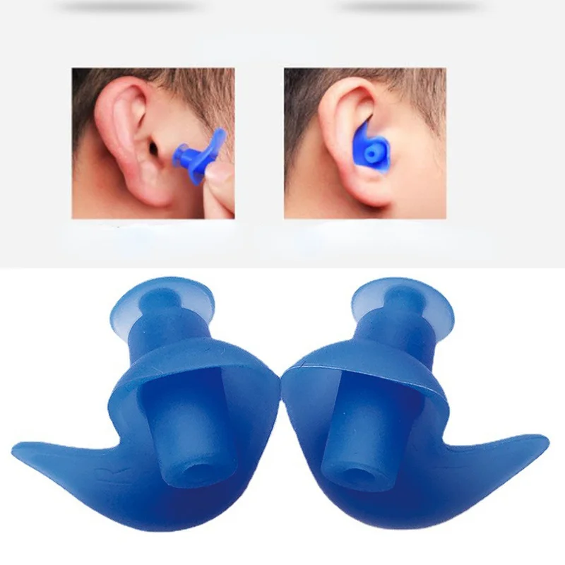 Silicone Sleeping Ear Plugs Sound Insulation Ear Protection Earplugs Anti-Noise Plugs for Travel Silicone Soft Noise Reduction