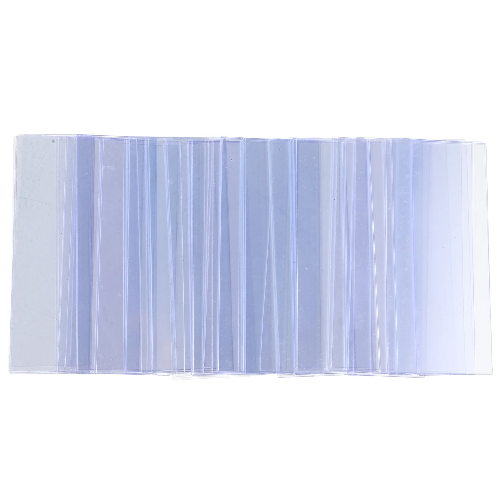 

100Pcs Laboratory Microscope Slides Clear Plastic Disposable 22x22mm Blank Sample Slides for Urine Tests Optical Science