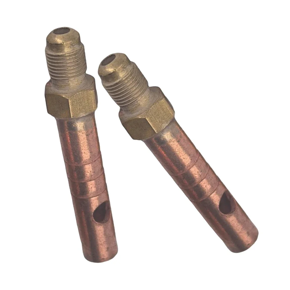 Conector De Cobre Da Tocha De Solda, Conexão Confiável Para P80 TIG, Adaptador De Cabeça De Metalurgia, Rosca M8X0 75