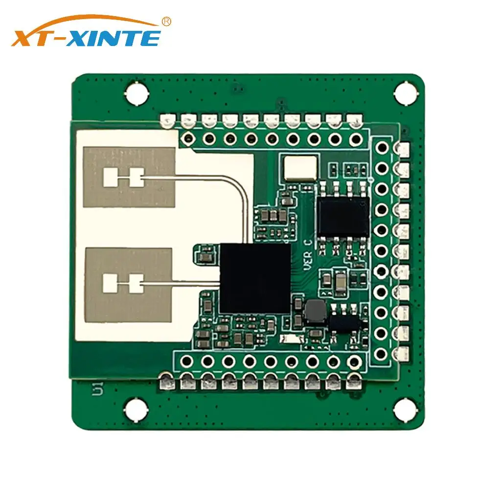 60GHz HLK-LD6002H FMCW Radar Module Human Respiratory Heart Rate Detection Non-contact Intelligent Monitoring Module