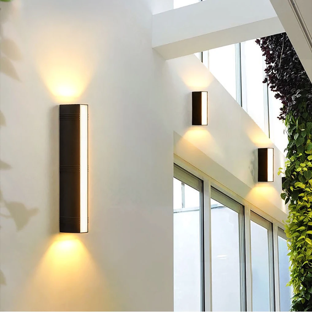 LED Wall Lamp Modern Minimalist Style IP65 Waterproof AC85-265V 12W 18W 24W Indoor/Outdoor Lamp With High Brightness LEDs