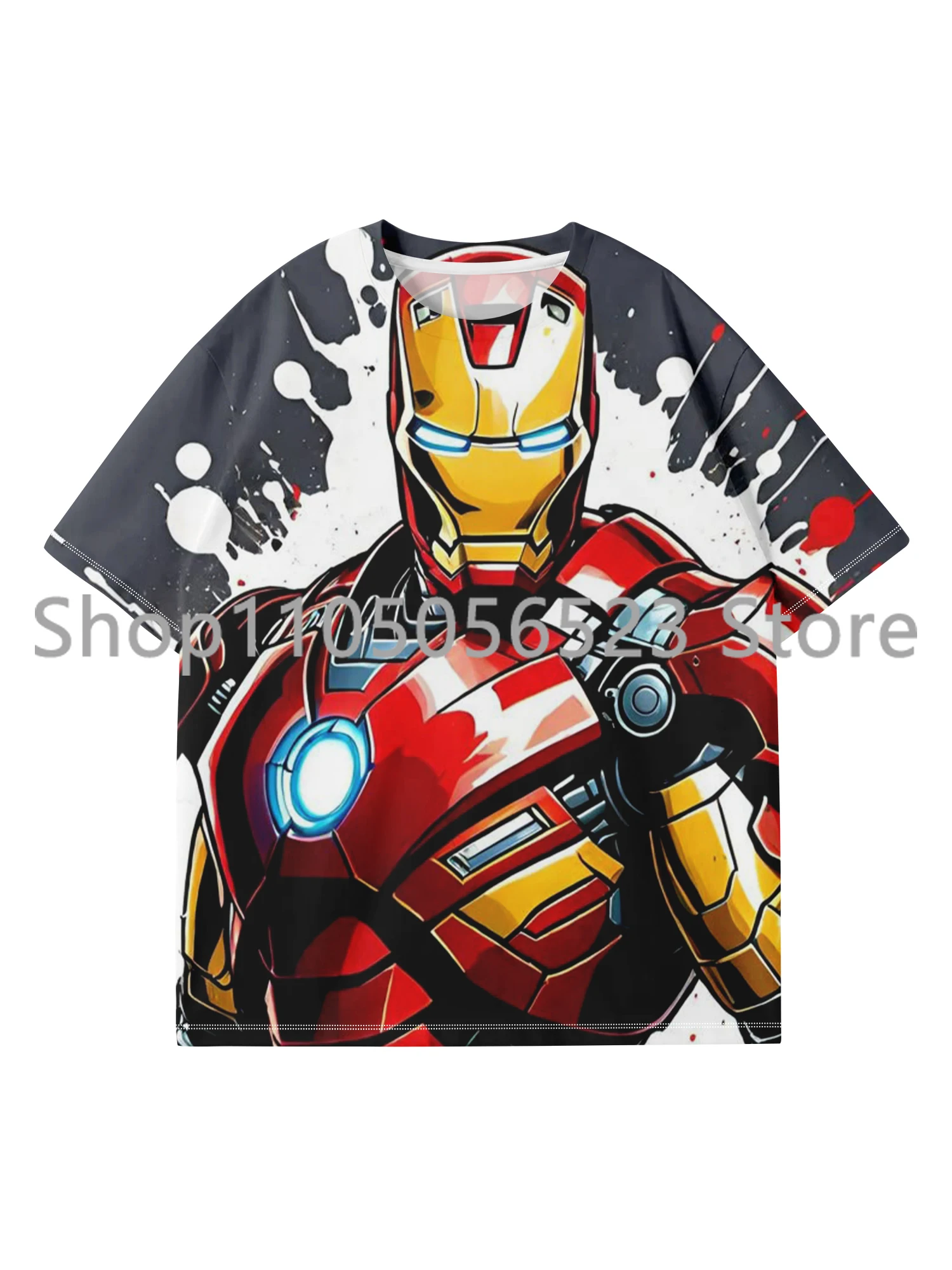 

2025 Miniso, футболка с героями мультфильмов Manvel для мальчиков и девочек, топы, детская одежда с надписью для взрослых, летние милые футболки с короткими рукавами