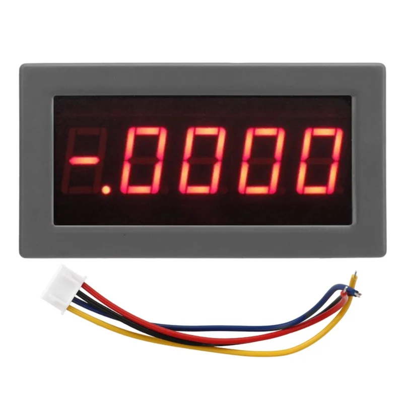 LED Digital Ammeter DC5V 0-200uA High Accuracy Safe Current Gauge For Car Boat Electric Bike