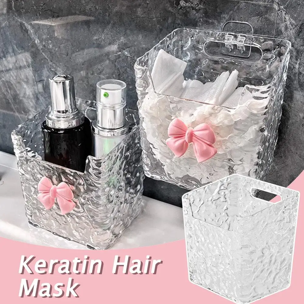 壁掛け式収納ボックス,透明な氷河洗浄バスケット,廃棄物棚,バスルーム,フェイスタオル,歯ブラシ,化粧品,pa o5q3