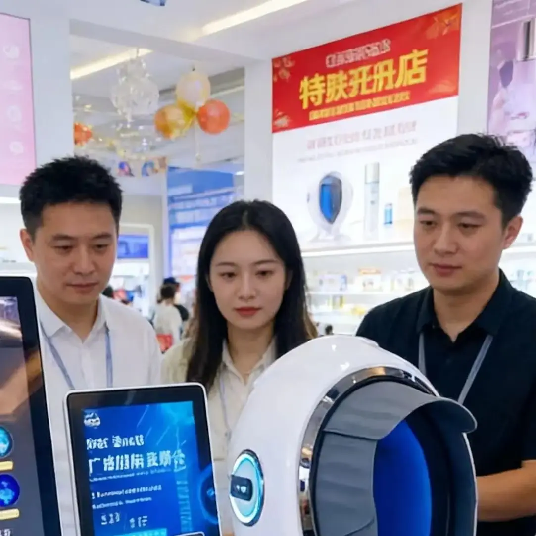 

Comprehensive Skin Analysis 3D AI Facial Skin Analyzer Detects and Diagnosis Skin Problem with 8-Spectrum Professional Analysis