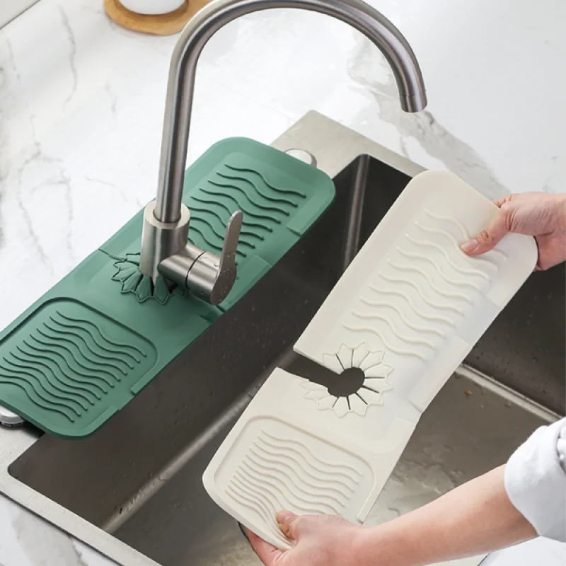 Drain pad Household faucet storage pad anti-slip pad anti-mildew anti-splash multi-functional magic creative home practical good