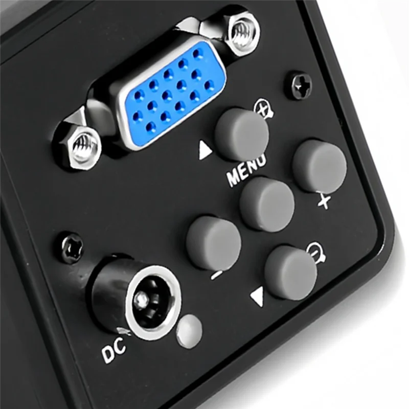 

ABNR Video Microscope Camera C MOUNT Camera HD1080P Industrial VGA Phone Tablet PC PCB Observe Soldering Repair US Plug