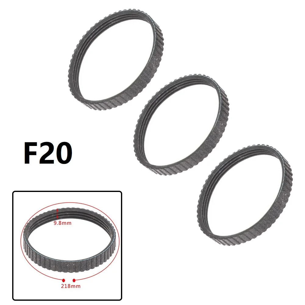 전동 공구 벨트 홈 & 가든 1/3pc 218mm 9.6mm 958718 F20A P20ST 고무 액세서리 용 드라이브 전기 대패