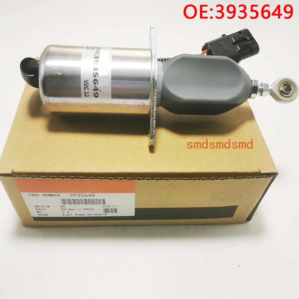 

For Fuel Shut Off Solenoid Fits for Cummins 5.9L, 8.3L SC8.3 Engine 4089576 3935649