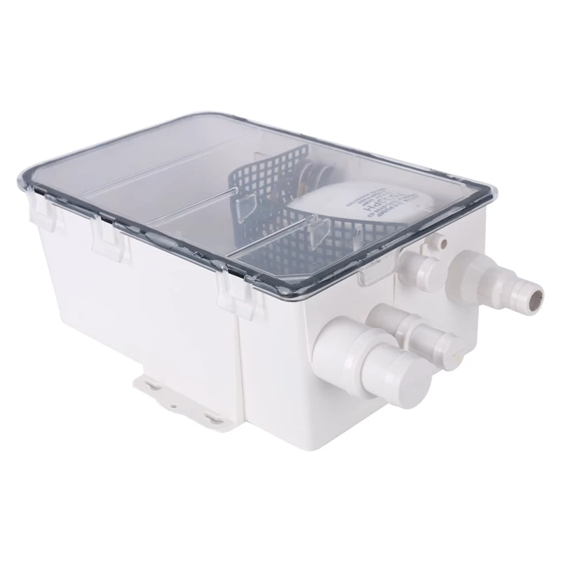 

750 GPH Shower Sump Pump 12V Automatic Bilge Shower Drain Pump System Multi Port Marine Drain Kit System