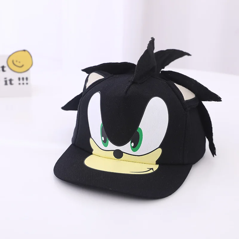 Sonic Anime Casual Baseball Cap Sunhats Outdoor Summer Action Figure Toys Cartoon Fashion Hat Cute Caps for Girls Boys Kids Gift