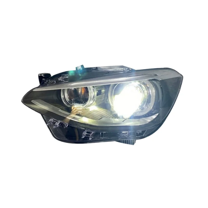 -For  Upgraded Xenon Headlight Assembly Angel Eye DRL Projector ABS Material 20W 12V for 1 Series F20 11-15^
