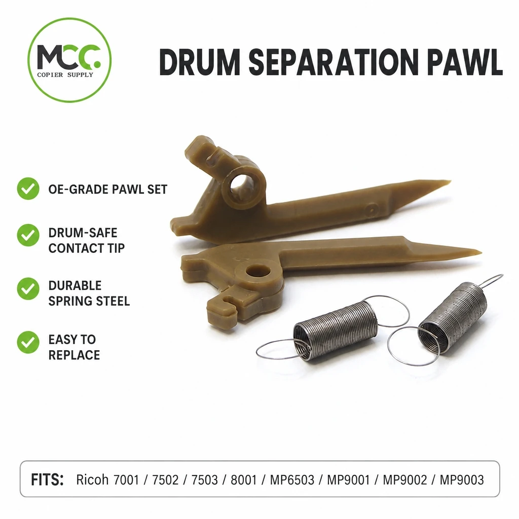 Drum Separation Pawl Picker Finger Spring for Ricoh 7001 7502 7503 8001 MP6503 MP9001 MP9002 MP9003