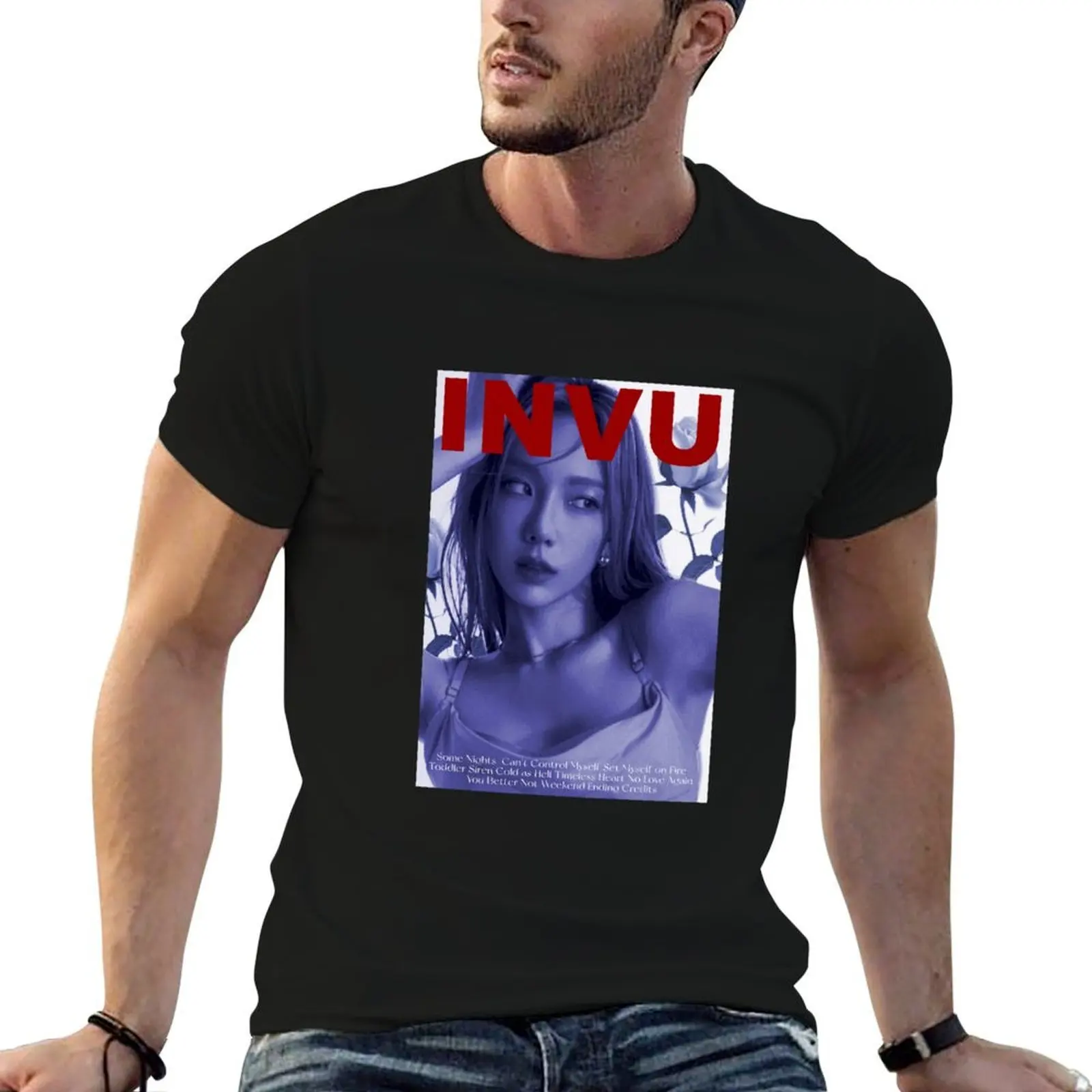 

Taeyeon | INVU T-Shirt man t shirt graphic t shirt man plain T-Shirt