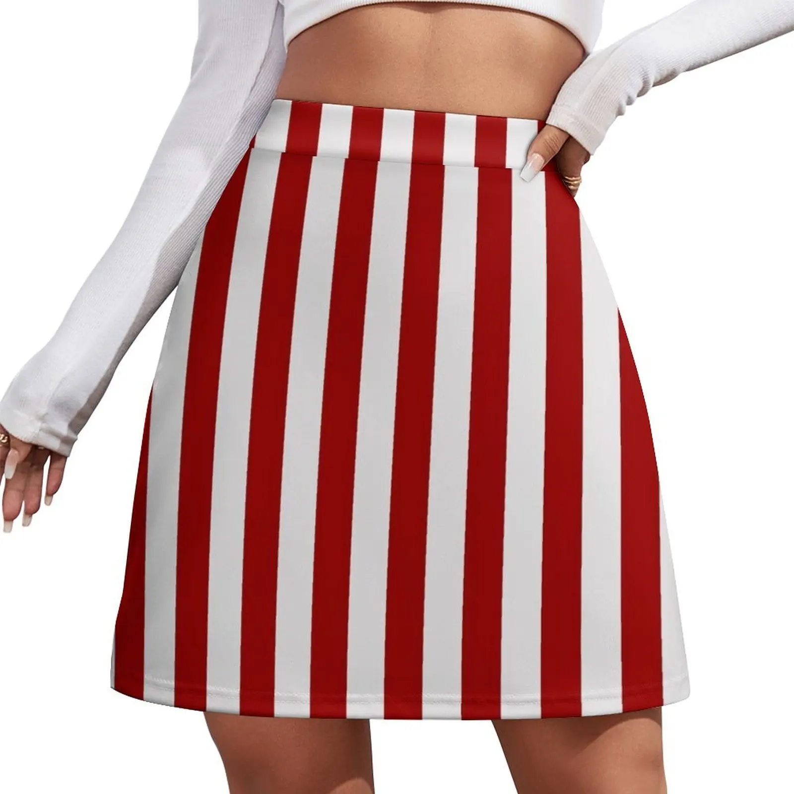 

Indiana University IU Stripes Mini Skirt Sexy mini skirt luxury clothes women kawaii clothes skirt for woman Mini
