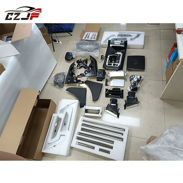 for toyota land cruiser 2008-2015 car interior upgrade  2022 detailing kit accessories lc200