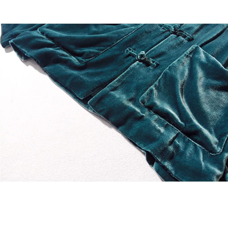 Fengaoyu High-end Silk Velvet Women's Shirt Stylish and Elegant Blouse Retro and Comfortable, Breathable Sweat-absorbent Casual