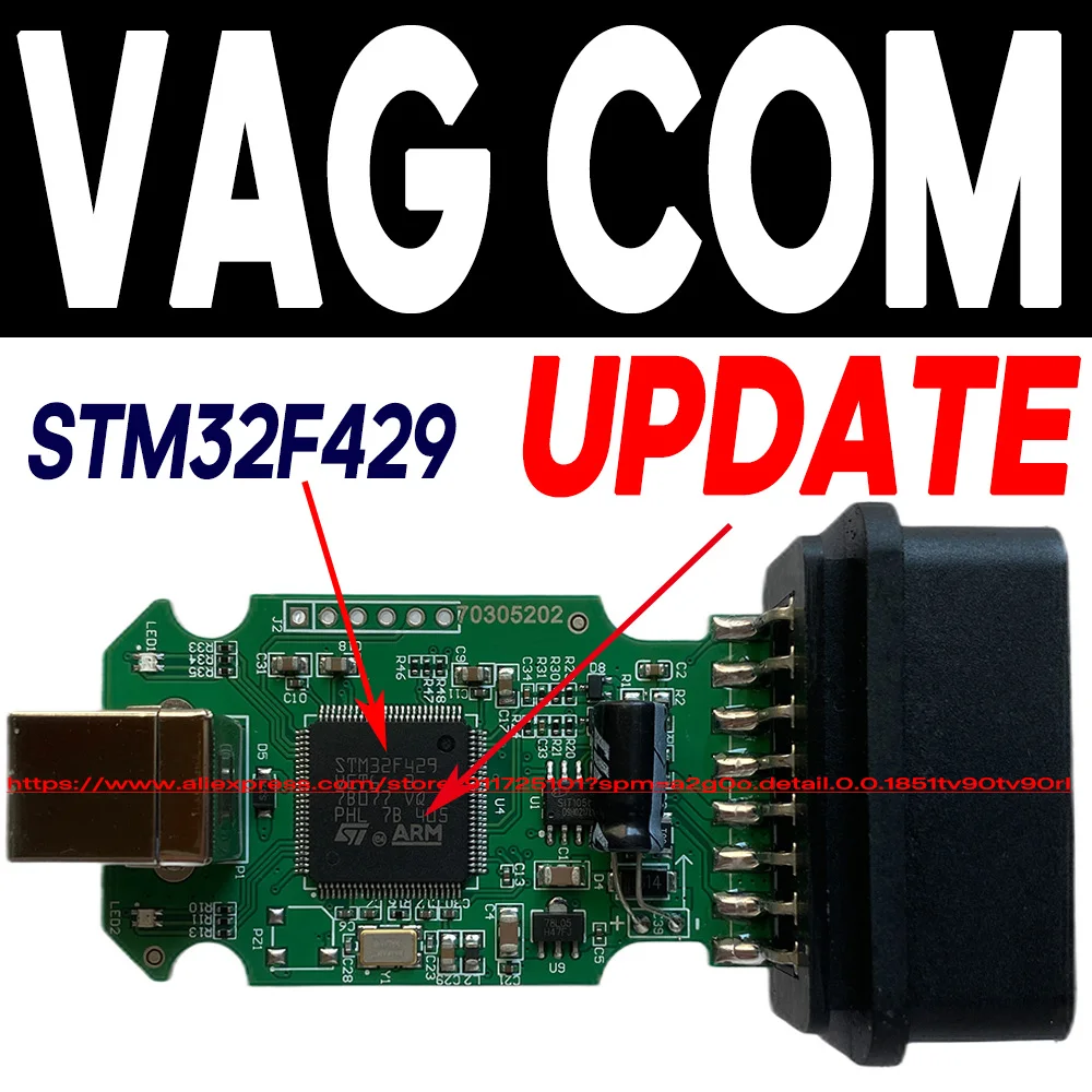 2026 Newest V26.9 VAG HEX V2 VAG COM Interface For VAG COM VW-AUDi Professional Scan Code Upgrade Hardware AUTO COM VCDS TOOL