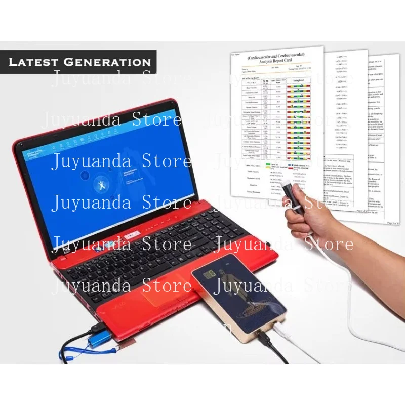 Updated Generation Quantum Magnetic Resonance Analyzer 2023 Professional New Version Body Scanner Sub Health Diagnosis Machine